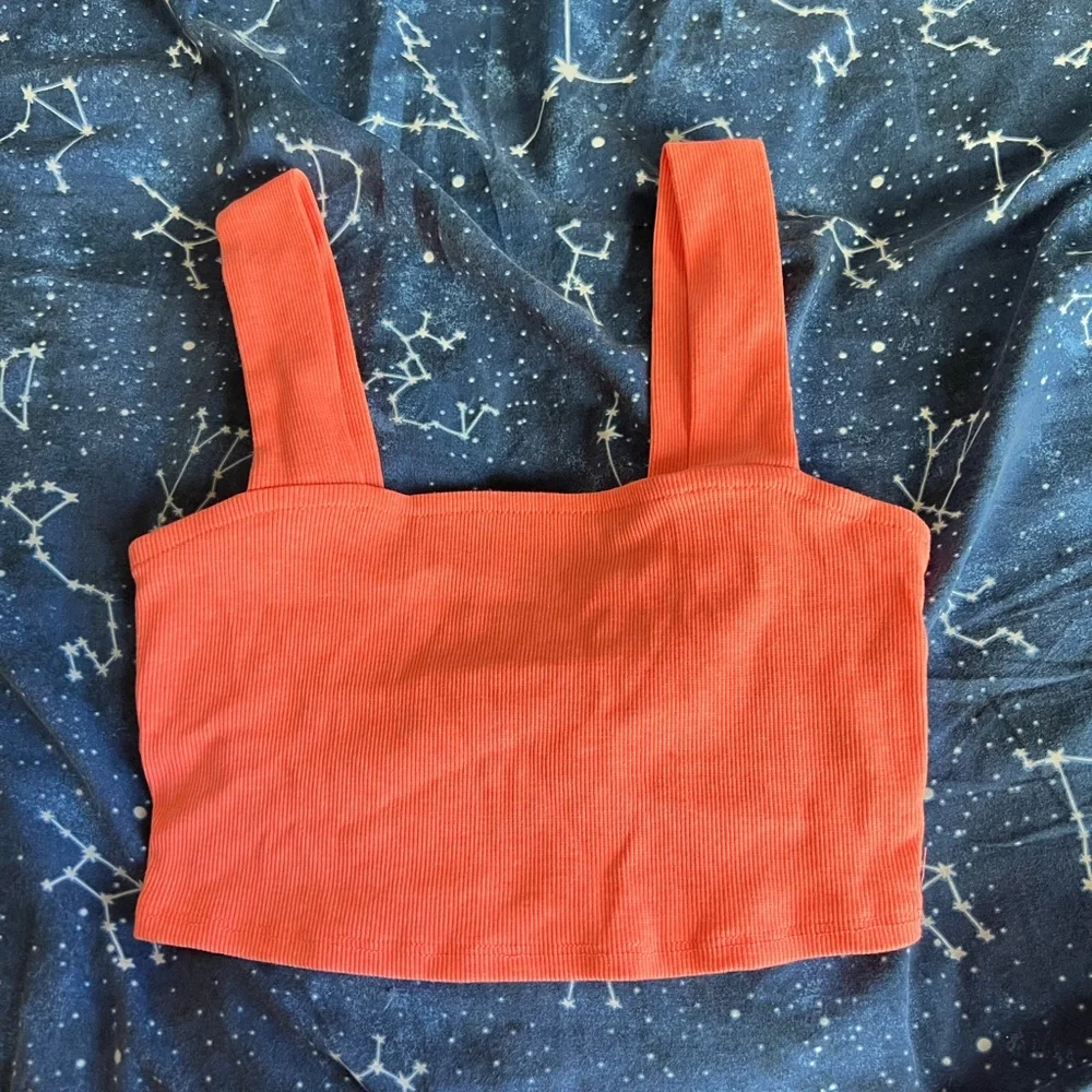 💜 NWOT Fashion Nova Peach Cami Top - Picture 1 of 3